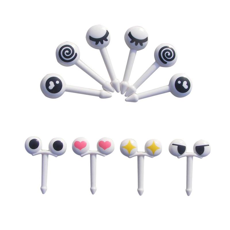 Mini děti Farma zvířat Ovoce Vidlička Kreslený Svačina Dort Dezert Jídlo Ovoce Párátko