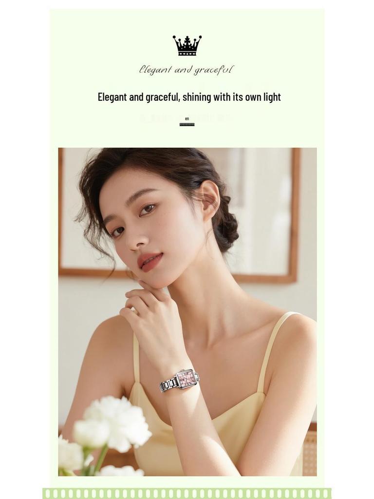 Oulishi Women's Small Workplace Luxury Quartz Fashion Watch