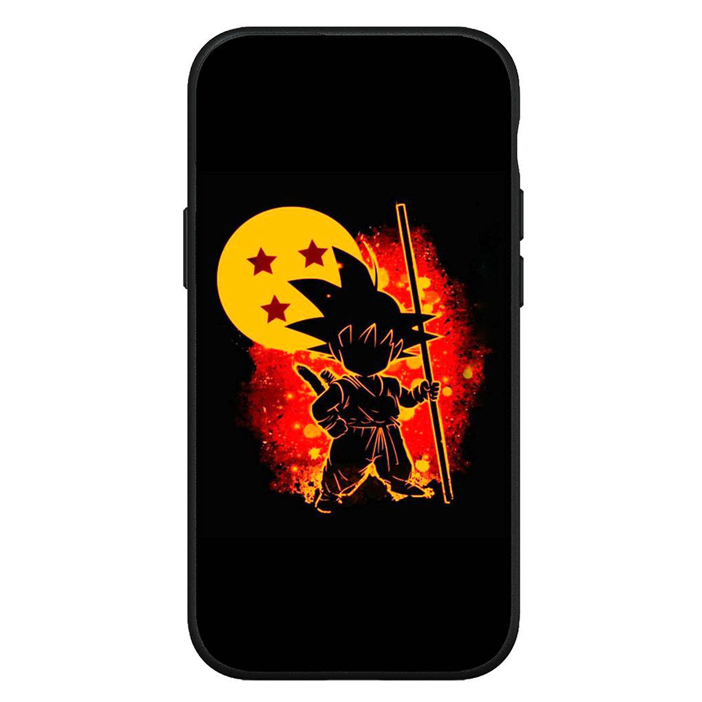 Para iPhone 16 15 Xiaomi Redmi Note 14 13 12 11 Pro Max X 16e Samsung Galaxy S25 S24 S23 Moto OPPO Huawei Goku Dragon Ball Comics DragonBall Funda de Teléfono