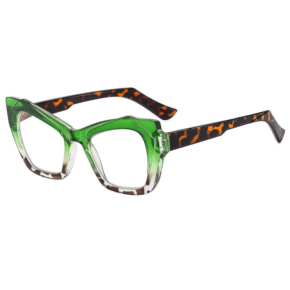 Ochelari de citit cu ramă mare Ochi de pisică Ochelari la modă Ochelari de citit anti lumină albastră Ochelari pentru presbiopie