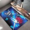 "Fantasy Bug Knight Design Carpet" Suitable As a Non-slip Mat for the Living Room or Bedroom Sofa