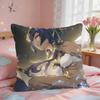 Candace Genshin Impact Cushion Cover Square Short Plush Pillow Case Living Room Sofa Home Decor Funda X