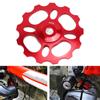 CNC Aluminium Alloy Bike Ceramic Bring   Wheel Rr Derailleur Pulley for Mountain