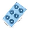 6 Cavity Silicone Donut Mold Heat Resistant Reusable Swirl Doughnut Pan for Baking Cupcake Mousse Cake Decoration Accessories