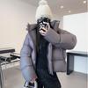 Women's Fashion Hooded Coat - True 90 Goose Down, Black, Warm Puff Style Jacket
