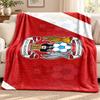 Coventry City F.C. Blanket Flannel Blanket Soft Cozy Plush Throw for Sofa Bed Lightweight Home Decoration Outdoor Camping