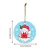 30PC 2020 Christmas Ornament Santa Wearing A Face Mask Decorate Christmas Tree