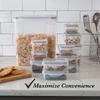 26 Piece Airtight Food Storage Container Set BPA Free Microwave Dishwasher Safe 13 Containers Snap Lock Lids Stackable Food