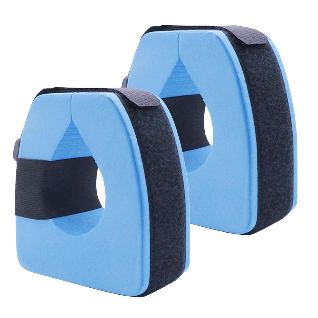 1 Pair Foams Swim Aquatic Cuffs Water Aerobics Float Hoop Ankles Arm Belt Adjustable Sleeves Bands For Water Exercise Fitness