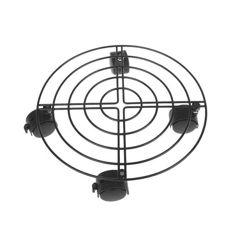 Plant Stands Indoor Metal Flower Pot Stand Heavy Duty Plants Holder With Four Wheels Plant Mobile Trolley For Corner Gardening