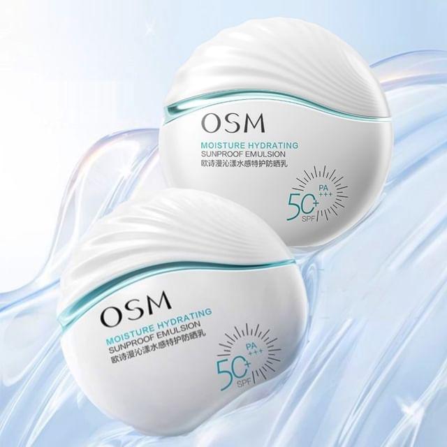 OSM - Увлажняющая солнцезащитная эмульсия Sunscreen SPF50+, PA+++ #Sunscreen - 50ml