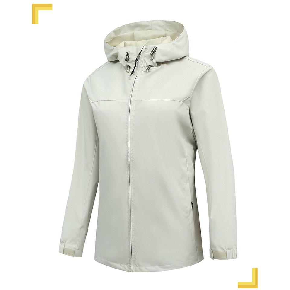 Hooded Single Layer Jacket Design Version Loose Fashion All-weather Waterproof Fabric Breathable Comfort Anti-scratch Wear Coats