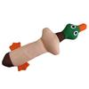 Soft Plush Dog Chew Toy with Squeaker Duck Shape Fetches Toy for Dog to Bites, Carry, Toss, and Play Indoors Daily
