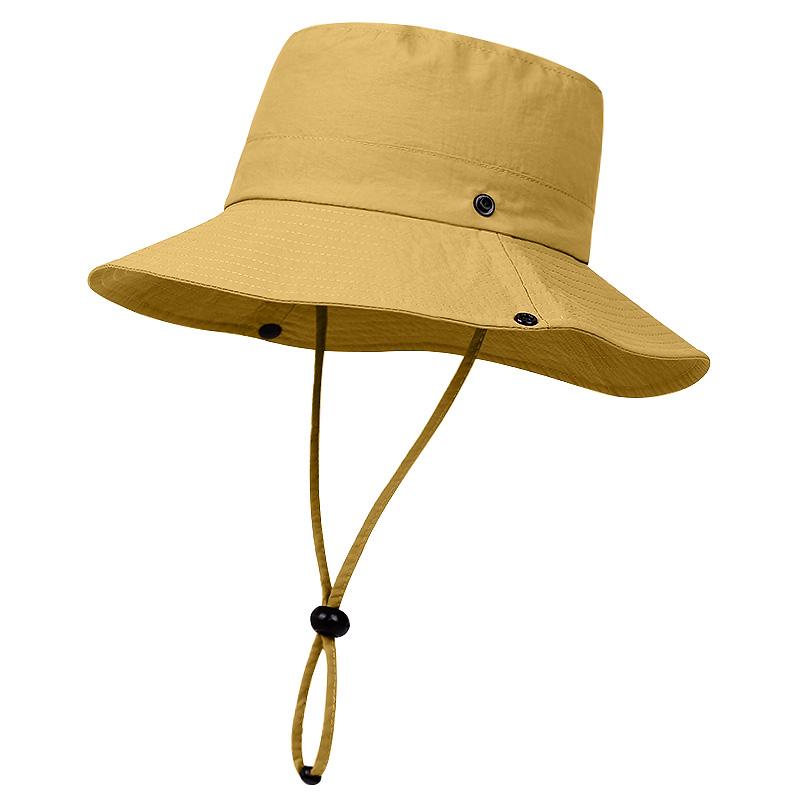 

Kids Summer Hat Quick-dry Children Bucket Hats for Girls Boys Solid Color Child Panama Cap Kids Sun Hats Beach Travel 4-10Y хаки