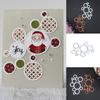 Multi Circles Stencil Cutting Die for Card Making Embossing Scrapbooking Craft