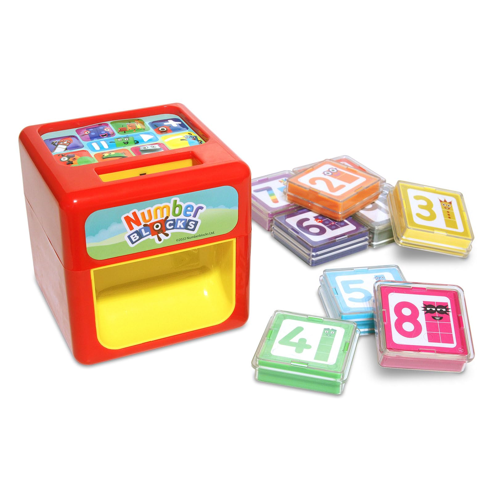 

Numberblocks Number Fun Electronic Educational Number Games with Numbers Authentic Product Toy 1-10 (AN10) -