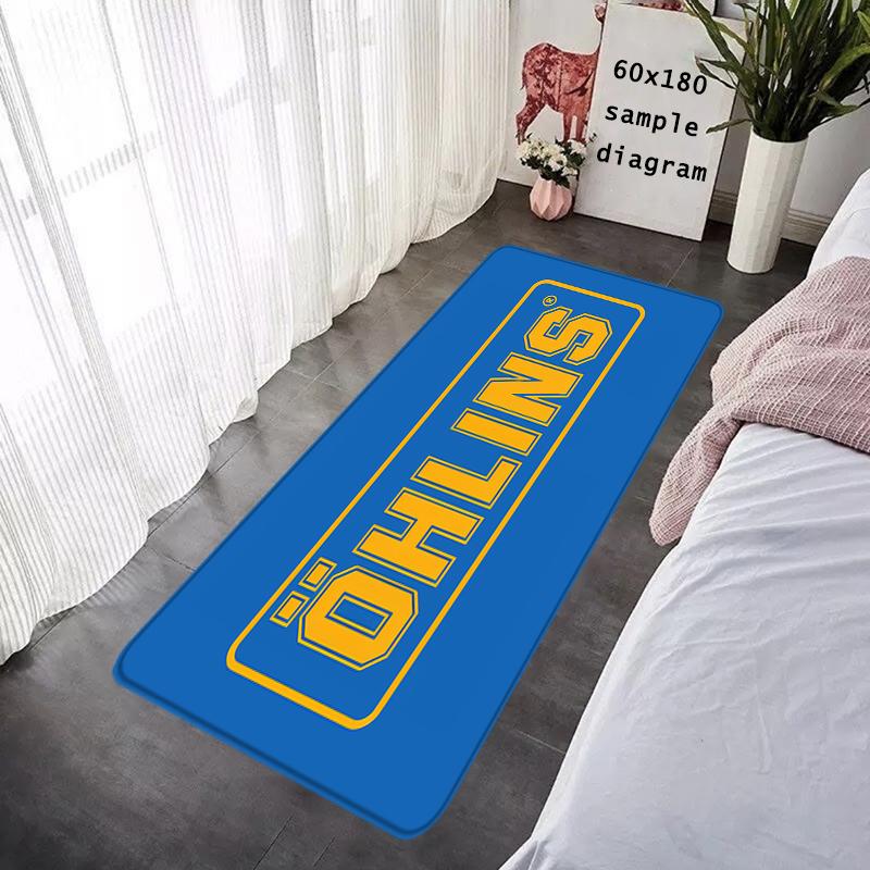Door Mats Interior Foot Rug Ohlins Bedside Carpets  Welcome Floor Mat for Entryway Soft Hallway Kitchen Rugs Car Boot Decor