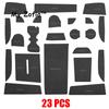 For Geely Cityray 2024 2025 Boyue Car Anti-Slip Door Groove Mats Gate Slot Pad Mat Non-Slip Pad Water Protect Auto Accessories