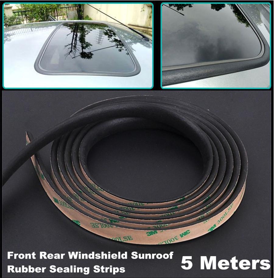 

Car Sunroof Triangular Window Rubber Seal Strip Front Trim