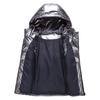 Chaleco Clásico con Capucha Hombre/Mujer/Niño Chaleco de Algodón Brillante con Capucha Chaleco Casual Chaqueta sin Mangas para Hombre Abrigos Cálidos Sombrero