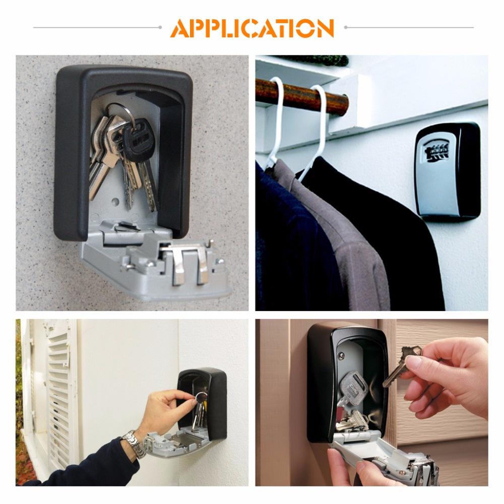 Safes Wandmontage Schlüsselaufbewahrung Sicherheitsschloss