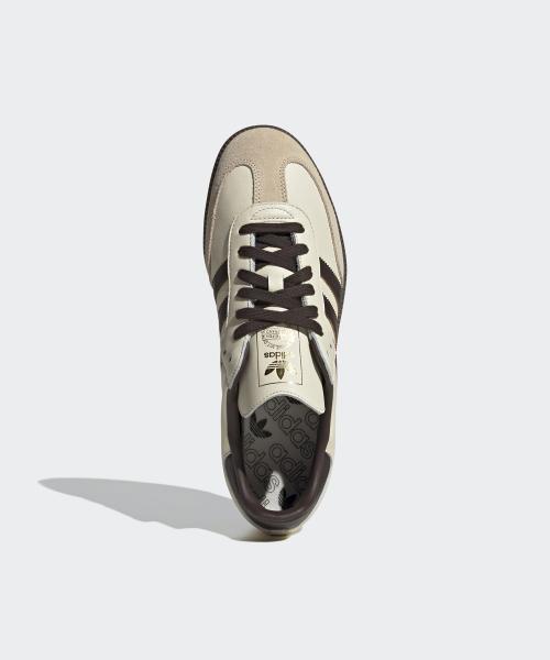 [Adidas] Samba OG - Beige:Dark Brown JR2660