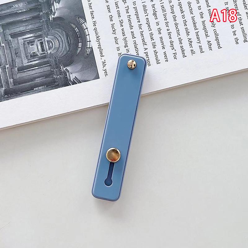 Universal Silicone Wristband Phone Holder Finger Ring Phone Hand Band Bracket Push Pull Grip Phone Stand Sticker Phone Holder