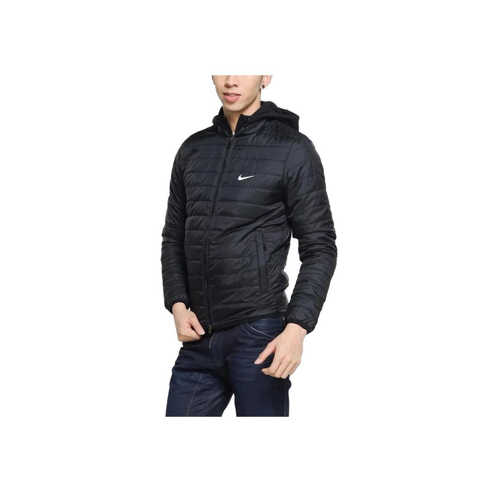 New Nike Sports Life Collection Puffer Jackets Men's Black 484526-010
