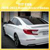 6x Chrome Delete Blackout Window Trims For Honda Accord 2018-2020 - Glossy Black