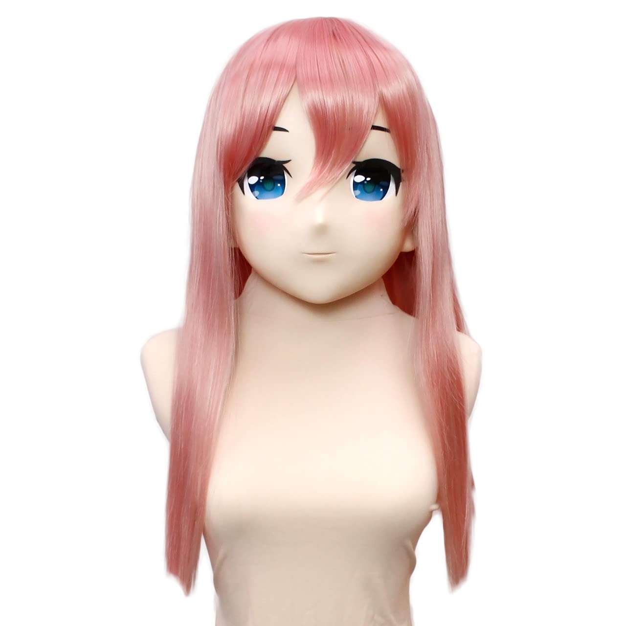 

Munimuni Manufacturing Wig [Pink] Straight/Long