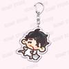Heiße Anime Alien Bühne Schlüsselanhänger für Frauen Zubehör Tasche Luka Ivan Till Mizi Hyuna Sua Schlüsselanhänger Schlüsselanhänger Schmuck Fans Geschenke