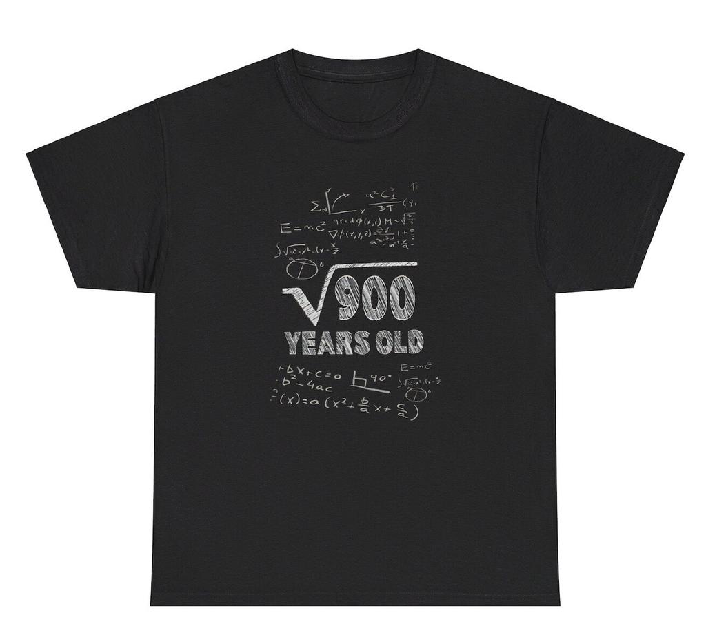 900 Year Olds Square Root T Shirt Funny 30 Year Old Birthday Math Meme Humor Tee
