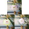 Cartoon Vegetable Plush Keychain With Pp Cotton Fill For Kids Gift And Bag Decoration