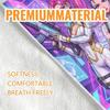 1pc K-POP Beach Towel Single Sided 2D Print Soft Microfiber Absorbent Towel For Pool Beach Bath Time Futuristic Cool Vibe Gift