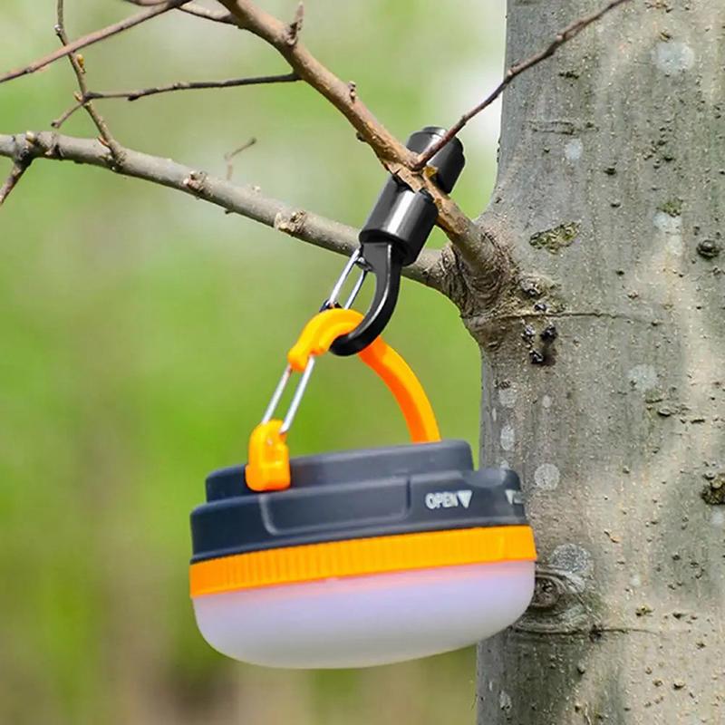 Kempingové vybavení Odolná hliníková slitina Stan Větruodolné Lano Věšák Pro Venkovní Kempování Cestovní Súprava Přežití Spony