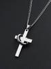 Men's Cross Pendant Necklace, Suitable As a Jewelry Gift and Party Decoration.