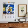 2026 Medieval Cat Mindful Magic Wall Calendar Funny Strange Ugly Cat Daily Weekly Monthly Agenda Planner Home Office Decor