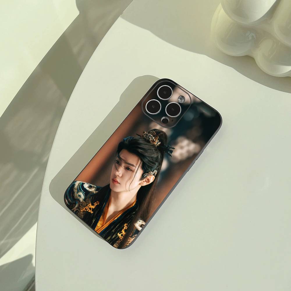 Actor -C-Chen Zheyuan Phone Case For iPhone 17,16,15,14,13,12,11 Pro Max,16/15/14Plus,XS Soft Black Cover