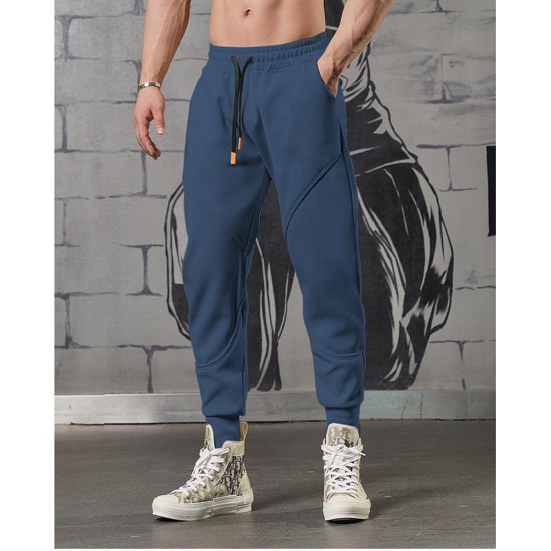 Sport Casual Pants Men With Stretch Fabric For Running And Gym Training