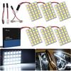 AUTOYUZU LED Romlampe, Kuppellys, For Biler, Innendørs Lys, 5050 Ringer, 24 SMD