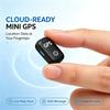 Ultra‑compact mini GPS tracker delivers real‑time location monitoring for vehicles pets luggage and personal safety. Lightweight portable design
