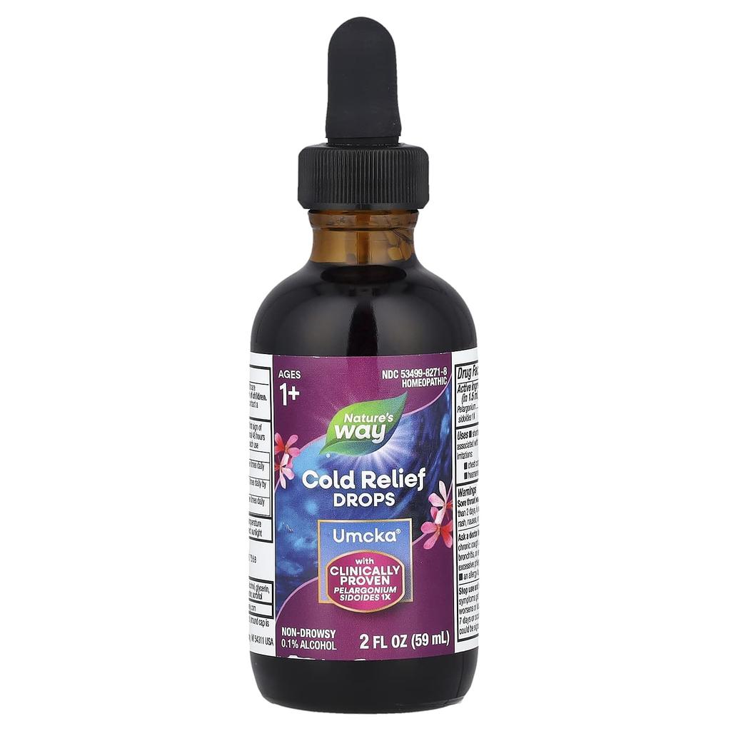 Nature's Way Umcka® Cold Relief Drops, Ages 1+, 59 Ml (2 Fl Oz)