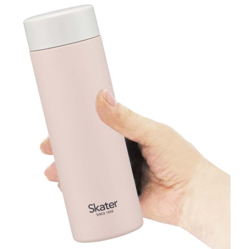 Skater STYL4-A Ultra-Lightweight Stainless Steel Water Bottle, 350ml, Dull Pink