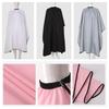 Durable Polyester Pongee Barber Apron Waterproof Colored Haircut Apron Haircut Cover Salon