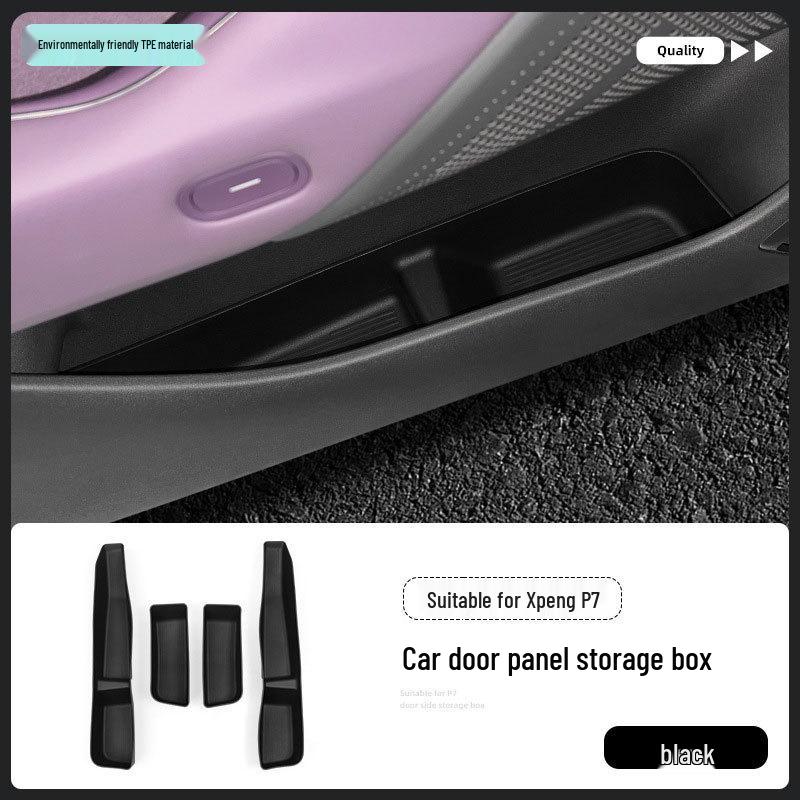XPeng P7 Auto Deur Opbergdoos & Mat voor 25 Modellen - Interieurlijsten Accessoires