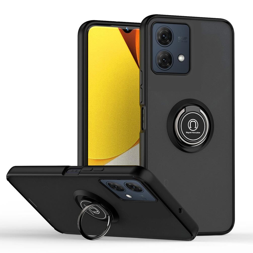 Rotatable Bracket Case for Moto G84 G54 G14 G13 G23 G53 G73 E13 G 5G 2023 G32 G52 G22 G31 G41 G60 G30 G20 G10 Finger Ring Cover