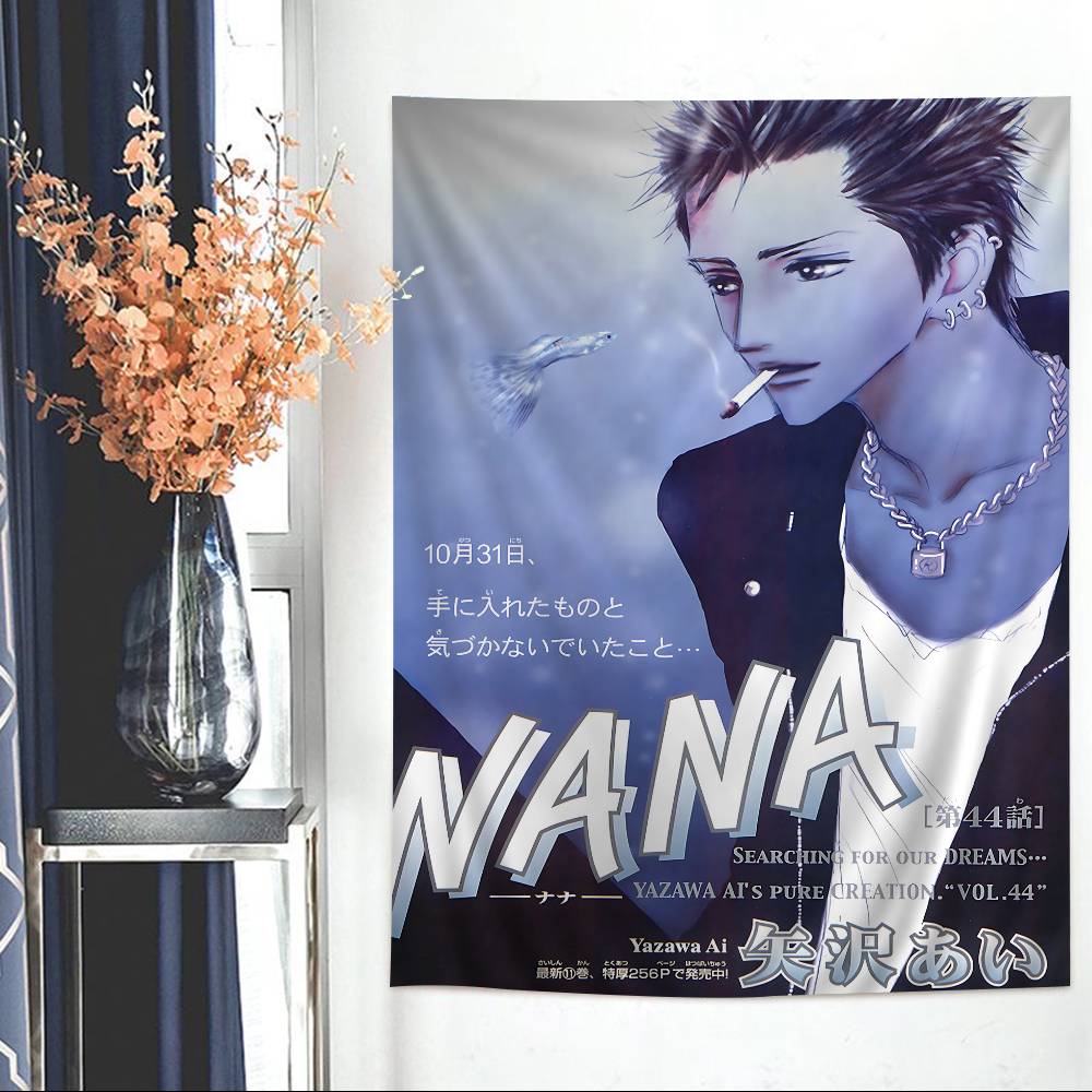 Popular NNana Anime Hanging Bohemian Tapestry Bohemian Wall Tapestries Mandala Kawaii Room Decor