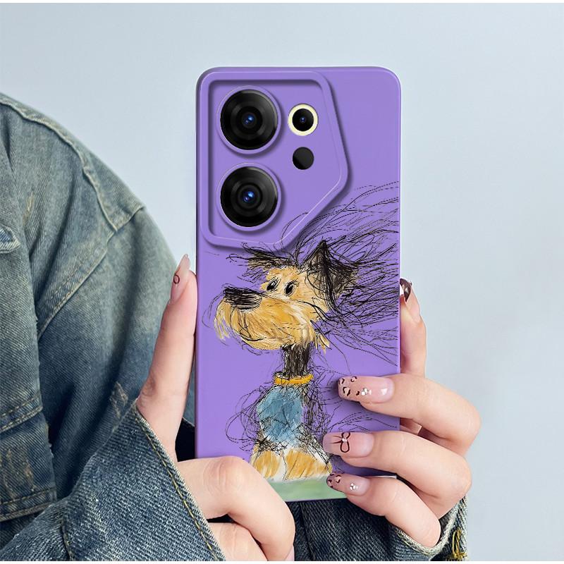 For Tecno Camon 20Premier 5G Phone Case 20 Premier 5G CK9n Cover Silicone Sweet Painted Shell Cartoon Funda Printed Casing Coque