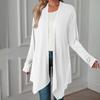 Cardigan Sottile Lungo da Donna Autunno Estate Maglione Cardigan Femminile Manica Lunga Cappotto Giacca Sciarpa Casual da Donna Capospalla