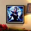 5D DIY Diamond Painting Decorative Vampire Princess Full Round Drill Scenery Diamond Embroidery Cross Stitch Kits Home Decor Gift